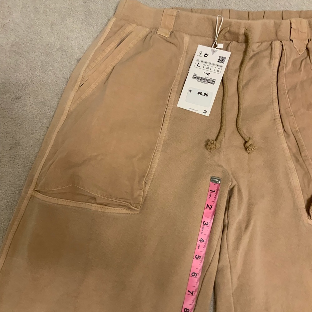 Zara sweat light sweat pant beige - Picture 4 of 6
